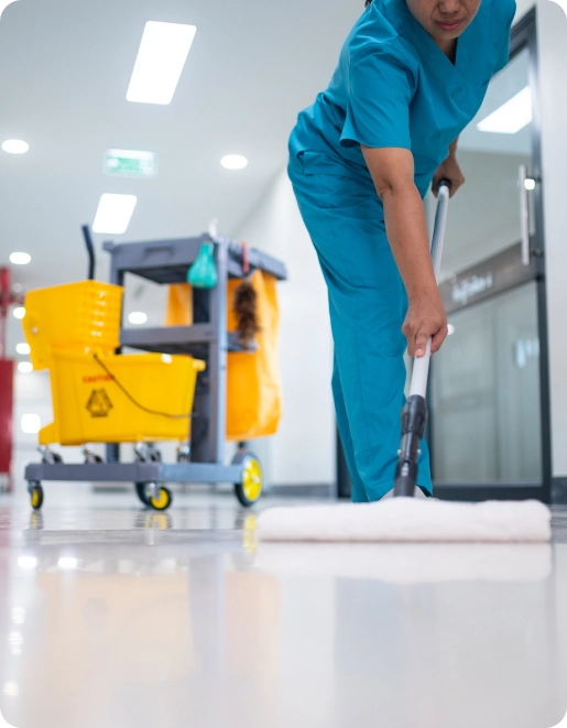 imagem de background do Commercial Cleaning